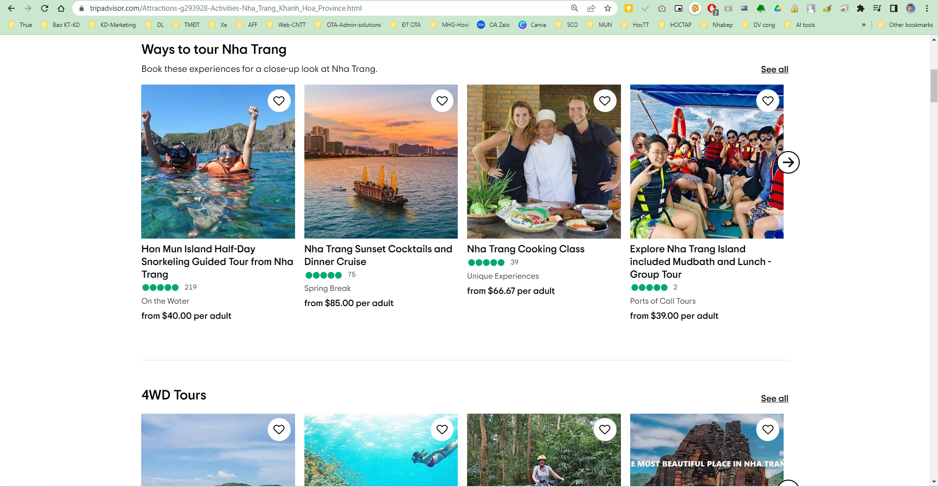 Dich Vu Dang Ky Ban Tour Tren Kenh Ota Nhu Tripadvisor Klook Traveloka Xperience Activities (6)