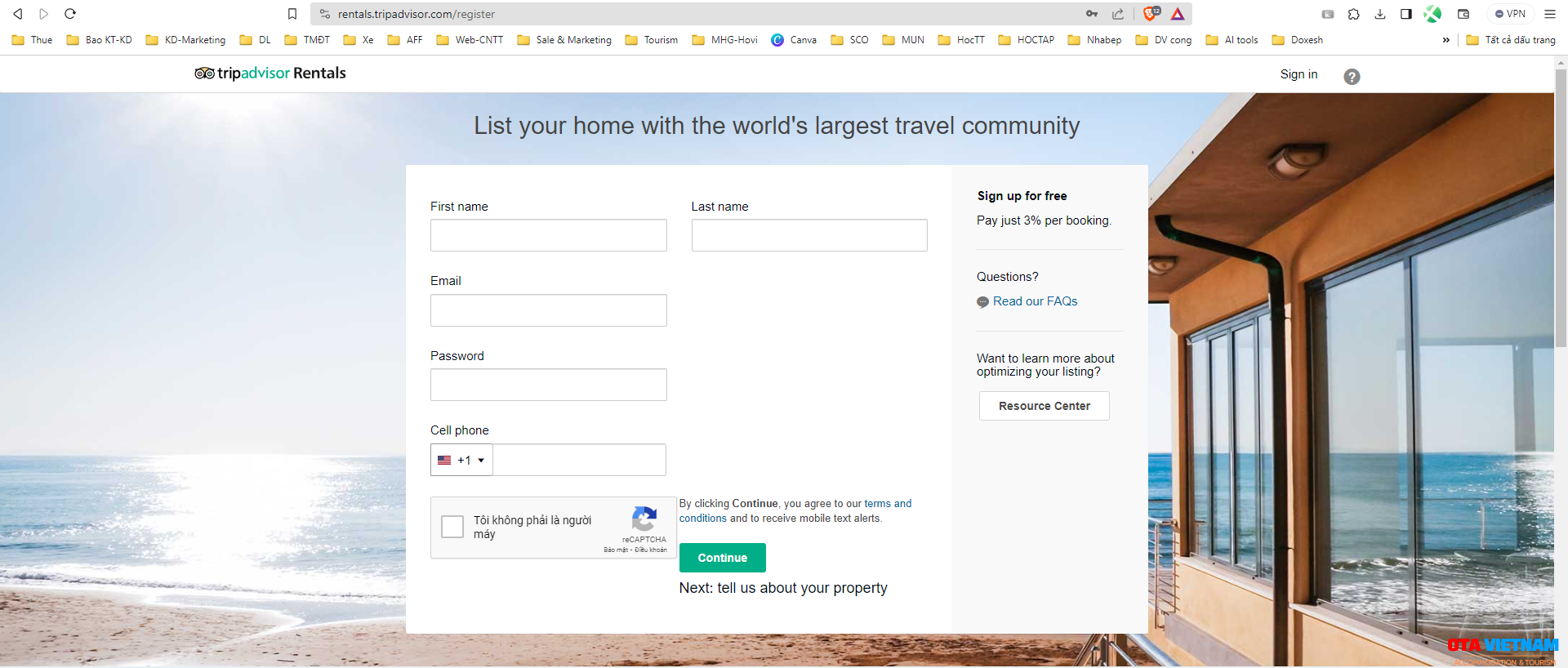 Huong Dan Ban Phong Tren Tripadvisor Rental Moi Nhat 2