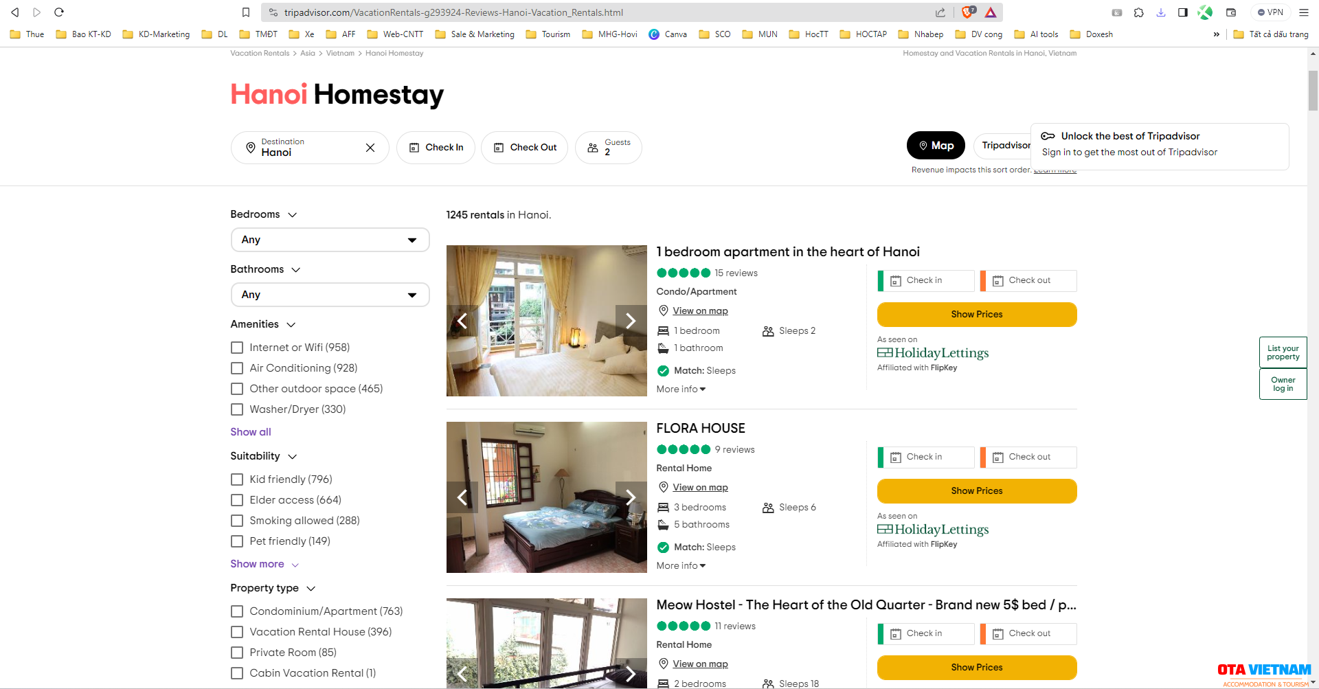 Huong Dan Ban Phong Tren Tripadvisor Rental Moi Nhat Hien Thi