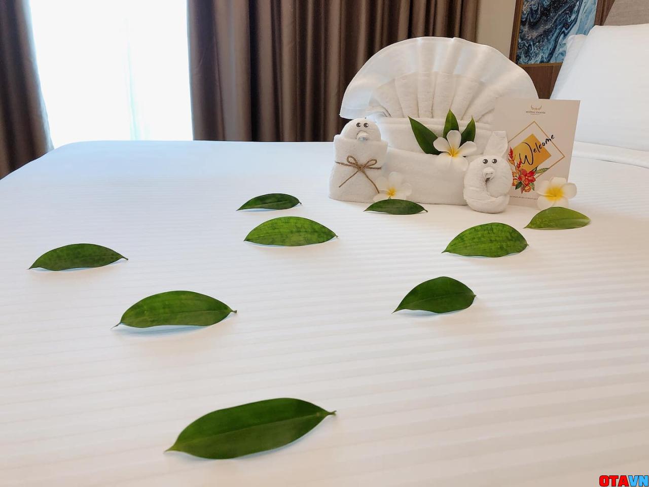 setup welcome tại phòng khách sạn