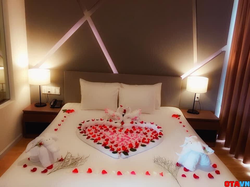 setup welcome tại phòng khách sạn