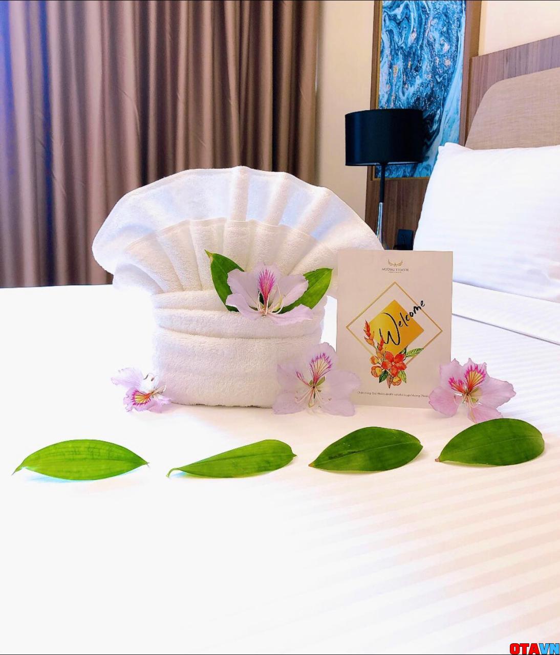 setup welcome tại phòng khách sạn
