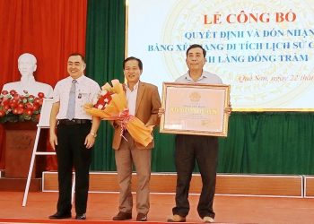 223don Nhan Bang Xep Hang Di Tich Lich Su Cap Tinh Dinh Lang Dong Tram