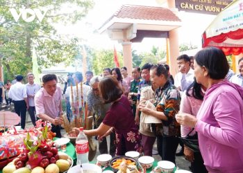 31to Chuc Nghi Thuc Tai Nha Trung Bay Cua Di Tich Can Cu Vuon Man 1