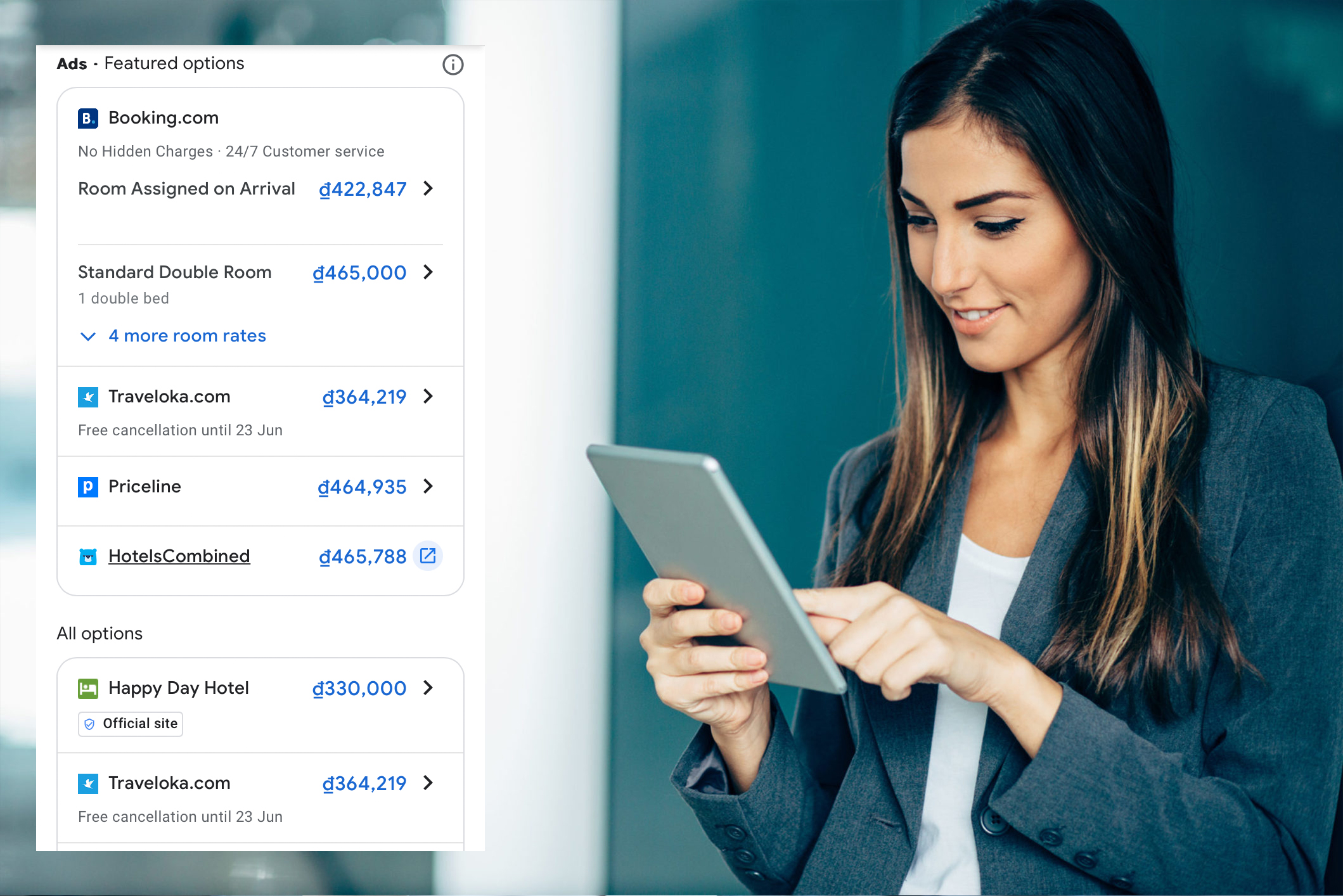 Lợi ích Google Ads cho khách sạn
