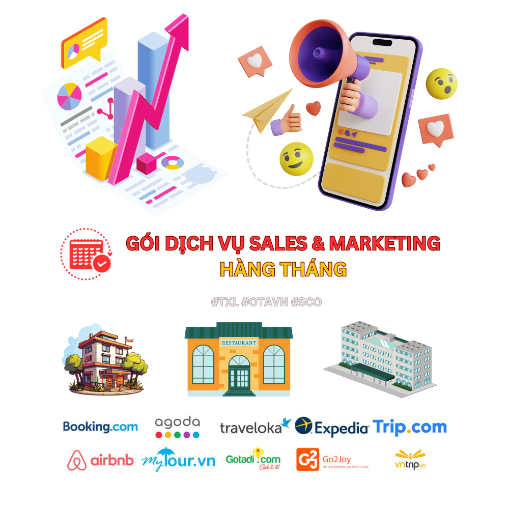 Gói dịch vụ Marketing cho CSLT hàng tháng của OTAVN
