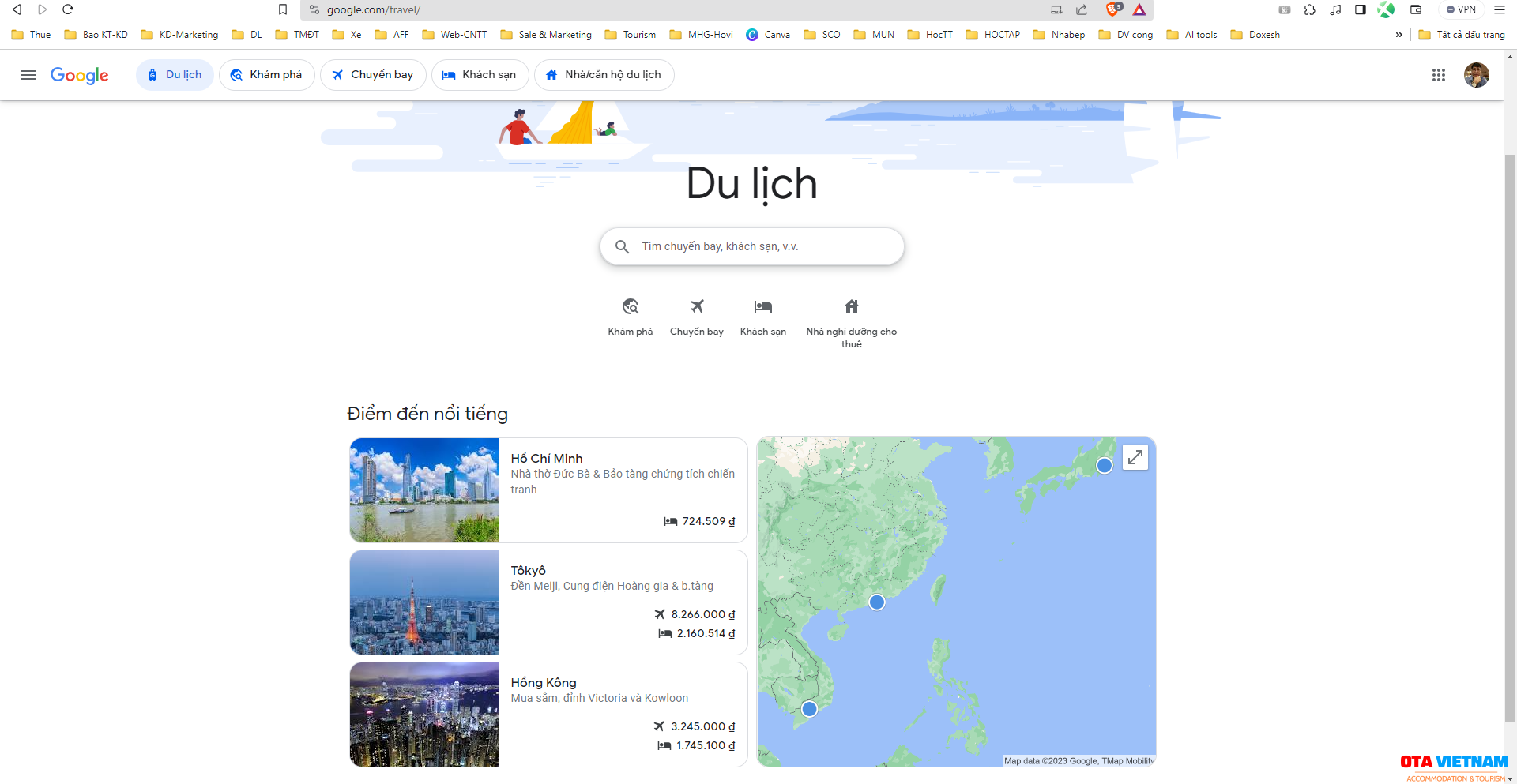 Otavn Ota Viet Nam Website Cach De Khach San Hien Thi Tot Nhat Tren Google Travel La Gi (1)
