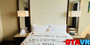 setup welcome tại phòng khách sạn