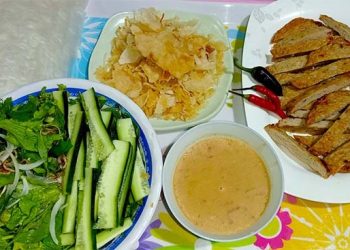 110 La Mieng Cha Ca Cuon Banh Trang