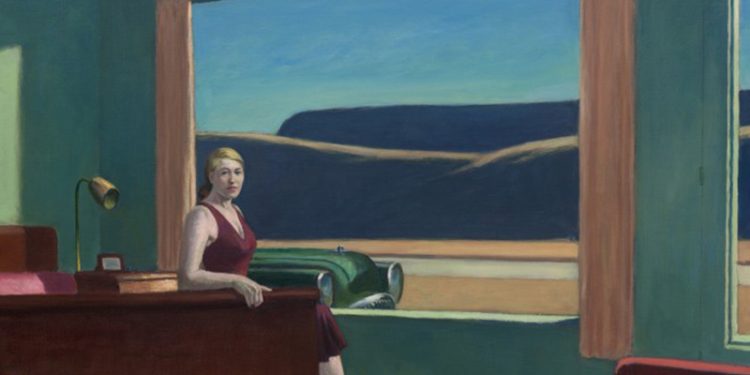 Motel Bedroom In 1957 A